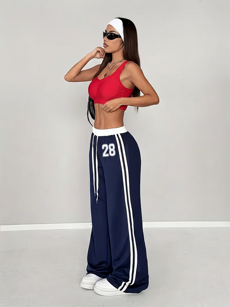 Top deportivo rojo