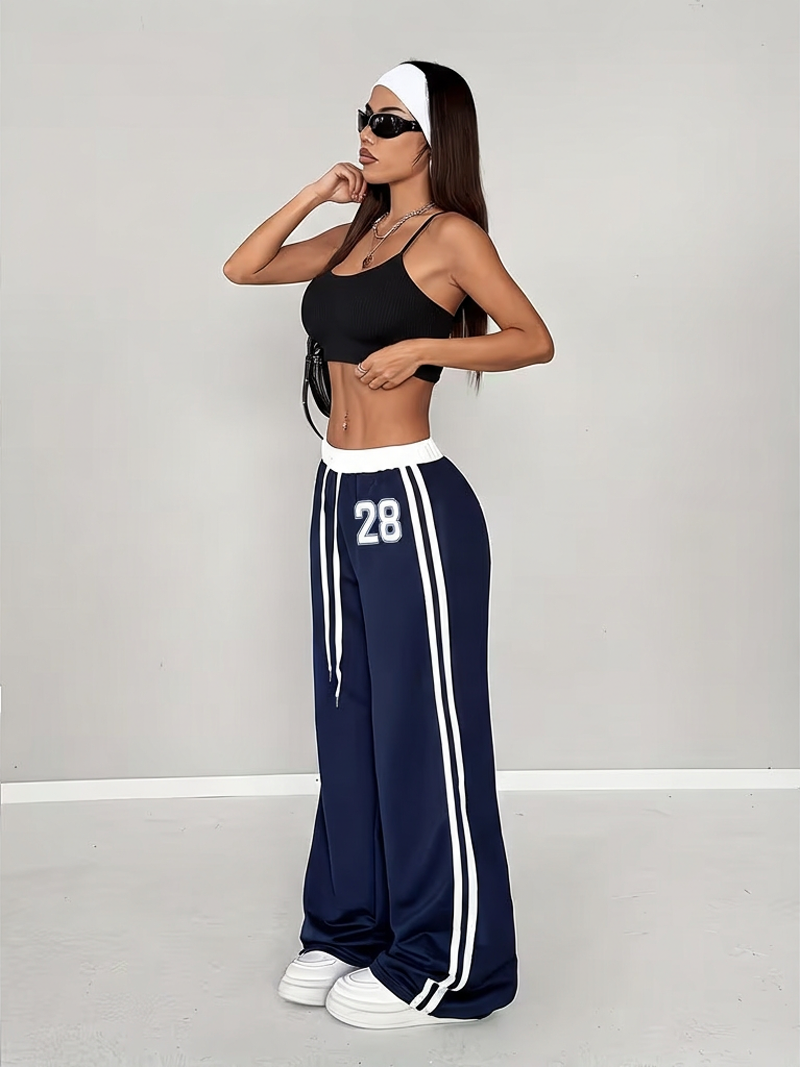 Top deportivo negro